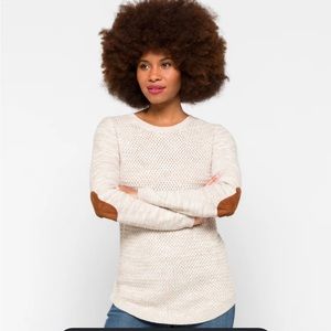 NWT Josey Elbow Patch Pullover Sweater